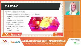 Healing burns with Microworld A new animated way to learn [upl. by Beffrey]