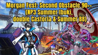 FGO NA  Morgan Fest Second Obstacle 90 NP3 Summer Ibuki double Castoria amp Summer BB [upl. by Dugas]