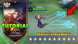 TOP SUPREME LANCELOT 80 WINRATE SECRET TRICK FULL TUTORIAL 2024  EXPLAINED TUTORIAL [upl. by Hachman515]