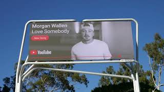 Morgan Wallen Love Somebody YouTube Billboard Sunset Blvd Los Angeles California US October 19 2024 [upl. by Lewis]