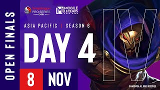 🔴 EN AP Mobile Legends Bang Bang  Snapdragon Mobile Open Finals  Season 6  Day 4 [upl. by Marou]