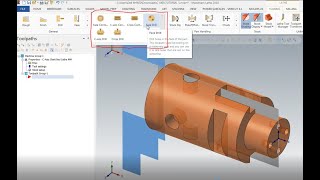 Introduction of C Axis Lathe Programming Mastercam  Giới Thiệu Tiện Trục C [upl. by Ilenay]