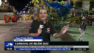 Jornal Cultura  Carnaval de Belém 2023 [upl. by Emmeram]