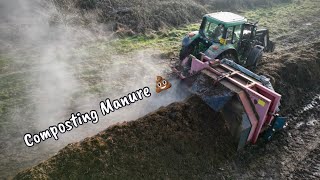 Composting Manure [upl. by Nylsaj114]