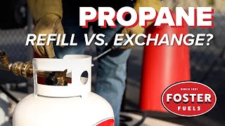 Should You Refill Or Exchange Your Propane  Foster Fuels [upl. by Jarrell]