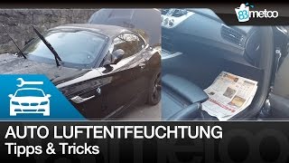 Auto Luftentfeuchtung selber machen  Auto Luftentfeuchter  Autoscheiben beschlagen von innen [upl. by Anderer]