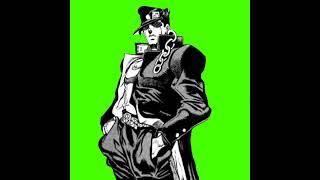 Manga Animation Kujo Jotaro Green Screen [upl. by Arriet]