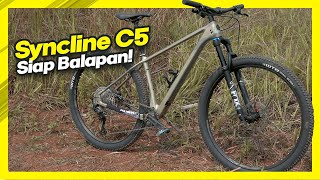 Review Sepeda XC Carbon Polygon Syncline C5  Rp 20jt [upl. by Nosrettap]