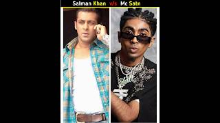 Salman Khan vs Mc Satn shorts  Fact By Anant [upl. by Kciwdahc]