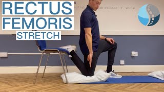 64 Rectus Femoris Stretch [upl. by Amati]