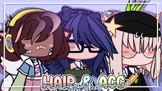 Hair amp Accessory HacksIdeas in Gacha Club 🐱💕 [upl. by Gaut449]