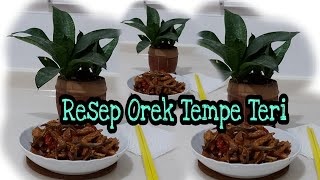 Resep Orek Tempe Basah [upl. by Tiersten]