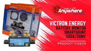 Victron Energy BMV Battery Monitor amp Smartshunt Product Video [upl. by Jerrylee]