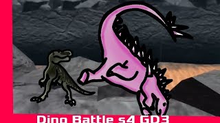 Dino battle s4 GD3 [upl. by Barbaresi]