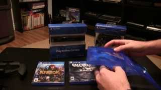 Next Gen Chronicles  PS4 Early Unboxings  Dual Shock 4 PS Camera Knack Killzone COD Ghosts [upl. by Amaso]