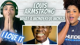 I’M NOW A HUGE FAN FIRST TIME HEARING Louis Armstrong  What A Wonderful World REACTION [upl. by Manheim]