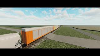 All The Rolling stock In Southline District Roscale [upl. by Annalee638]