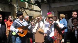 Fandango de La Rubia y músicos de Aldeanueva Villanueva de la Vera Cáceres España 27042014 [upl. by Nnyliram]