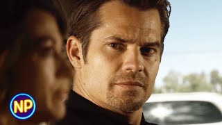 Raylan Confronts Scumbag Stalker  Justified Season 2 Episode 10  Now Playing [upl. by Anerual18]