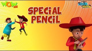 Special pencil  Chacha Bhatija  3D Animation Cartoon for Kids  As seen on Hungama [upl. by Nnahgem]