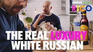 The Perfect White Russian Recipe with Rico  Absolut Drinks [upl. by Dominy]