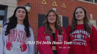 Ohio State Tri Delta House Tour 2024 [upl. by Harv712]