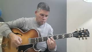 Lady Bird Tadd Dameron Solo Jazz Guitar [upl. by Laeira]