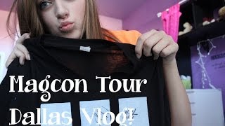 MAGCON TOUR DALLAS Vlog Meeting Cameron DallasMY BIRTHDAYMore [upl. by Mckenna]