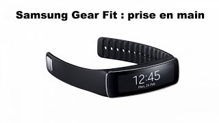 MWC 2014 Prise en main montre Samsung Gear Fit [upl. by Glaser]