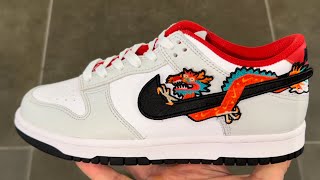 Nike Dunk Low Year of the Dragon Shoes [upl. by Adnahsor]