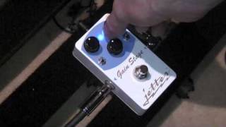 Jetter Gain Stage Blue Pedal Demo [upl. by Lachman]