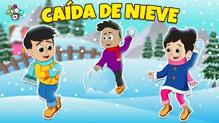 Caída de nieve  Snowfall  Gattus Snowman  Cuentos infantiles  Buenos Modales PunToon  Spanish [upl. by Ennaoj905]