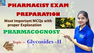 Glycosidesii  Pharmacognosy  Most Important MCQS With Explanation [upl. by Abate]