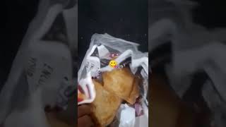 crunch currency crispy😋 smosa shorts viral trending [upl. by Hugibert]