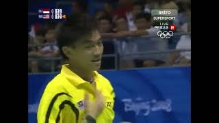 Markis KidoHendra Setiawan vs Koo Kien KeatTan Boon Heong 2008 Olympic MD QF [upl. by Wilder394]