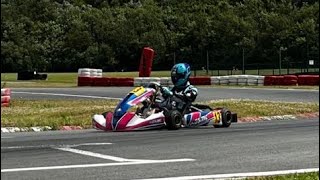 Onboard Rotax Max Circuit Ostricourt POV PT2 [upl. by Zulema]