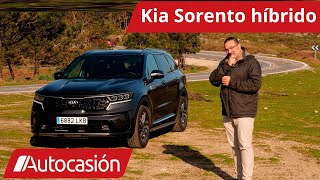 Kia Sorento híbrido 4x4 2021 Prueba  Test  Review en español  Autocasión [upl. by Reena]