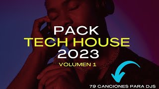 DESCARGAR PACK con 1 GB de MUSICA TECH HOUSE Volumen 1 MARZO 2023  79 CANCIONES mp3 NUEVAS Mix [upl. by Oznarol75]