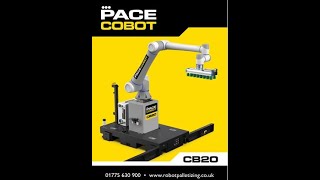 Palletising PACECOBOT CB20 [upl. by Gonroff]