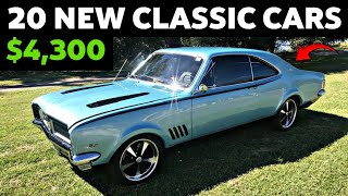 Find Your Dream Here 20 Classic Cars For Sale Under 10000 [upl. by Mishaan]