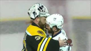 Martin St Louis and Tim Thomas Handshake Line 52711  Boston [upl. by Asiral]