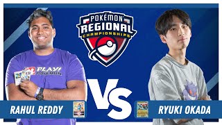 Rahul Reddy Vs Ryuki Okada  Pokémon TCG Masters Finals  Dortmund Regionals 2025 [upl. by Hallerson]