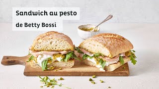 Sandwich au pesto  recette de Betty Bossi avec Barilla [upl. by Ahsimet]