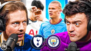 TOTTENHAM 10 MAN CITY  THE CLUB LIVE [upl. by Dnama98]