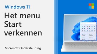 Het nieuwe menu Start in Windows 11 gebruiken  Microsoft [upl. by Ynnelg]