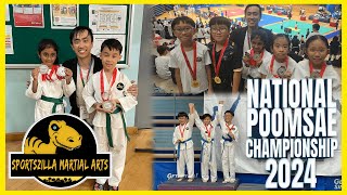 Unleashing the power at National Poomsae Championship  Singapore Taekwondo [upl. by Lairret]