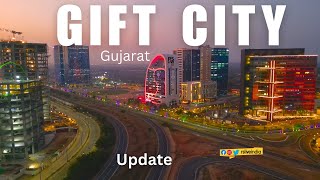 GIFT CITY UPDATE  rslive  4k  Gift City  Gujarat [upl. by Ralf]