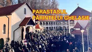 Parastas la 4 de ani de la adormirea Părintelui Ghelasie Țepeș  Mănăstirea Sighișoara  17112024 [upl. by Yennej]