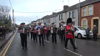 Milltown Accordion Band  Remembrance Sunday 2023 [upl. by Darian]