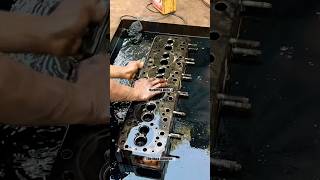 Head Cleaning rebuild mechanicstudio automobile how restore reels viralshort yt amazing [upl. by Anaihr217]